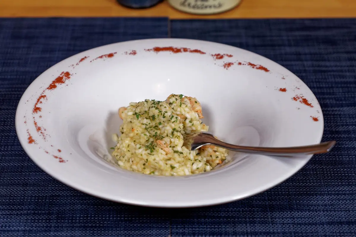 Creamy risotto at Miki's Food & Bar Trogir
