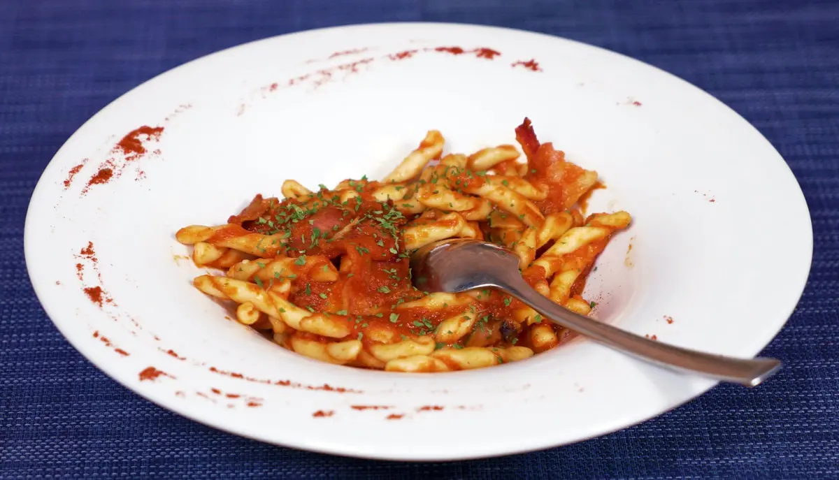 Tomato pasta at Miki's Food & Bar Trogir