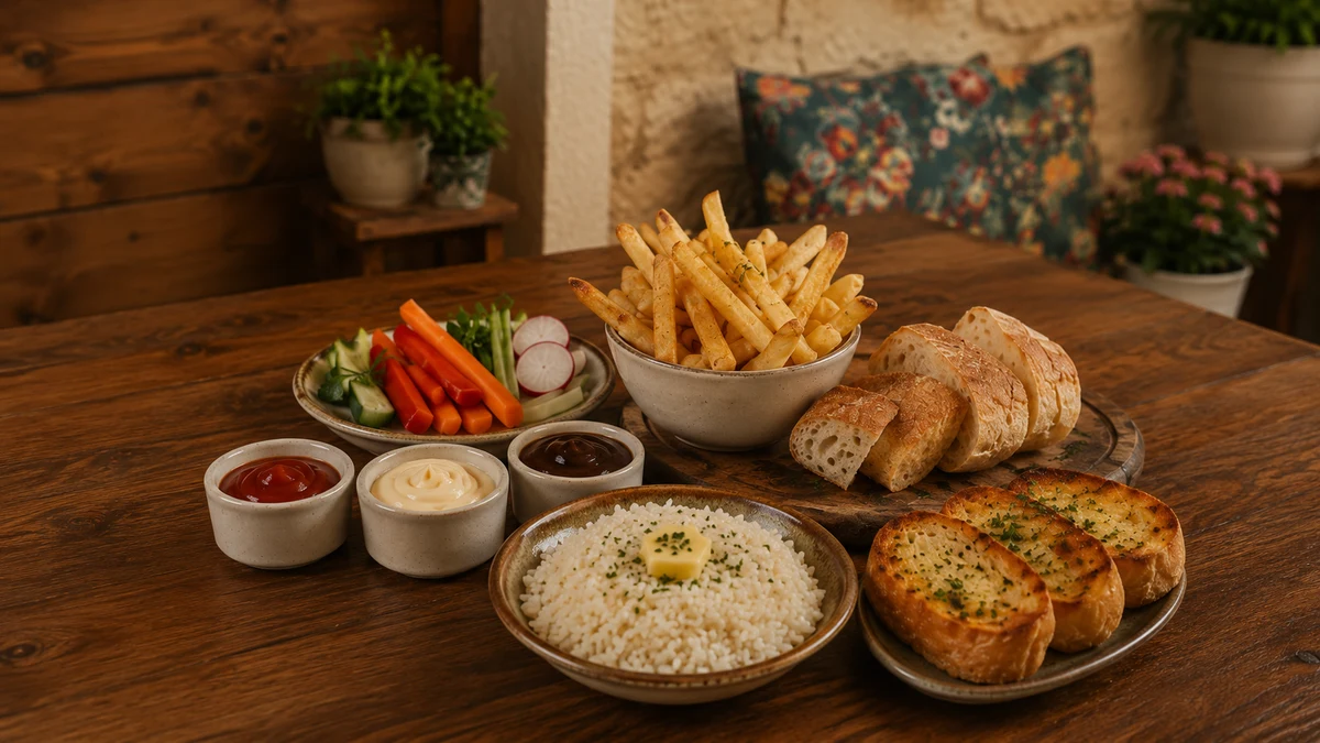 Extras und Beilagen bei Miki's Food & Bar in Trogir