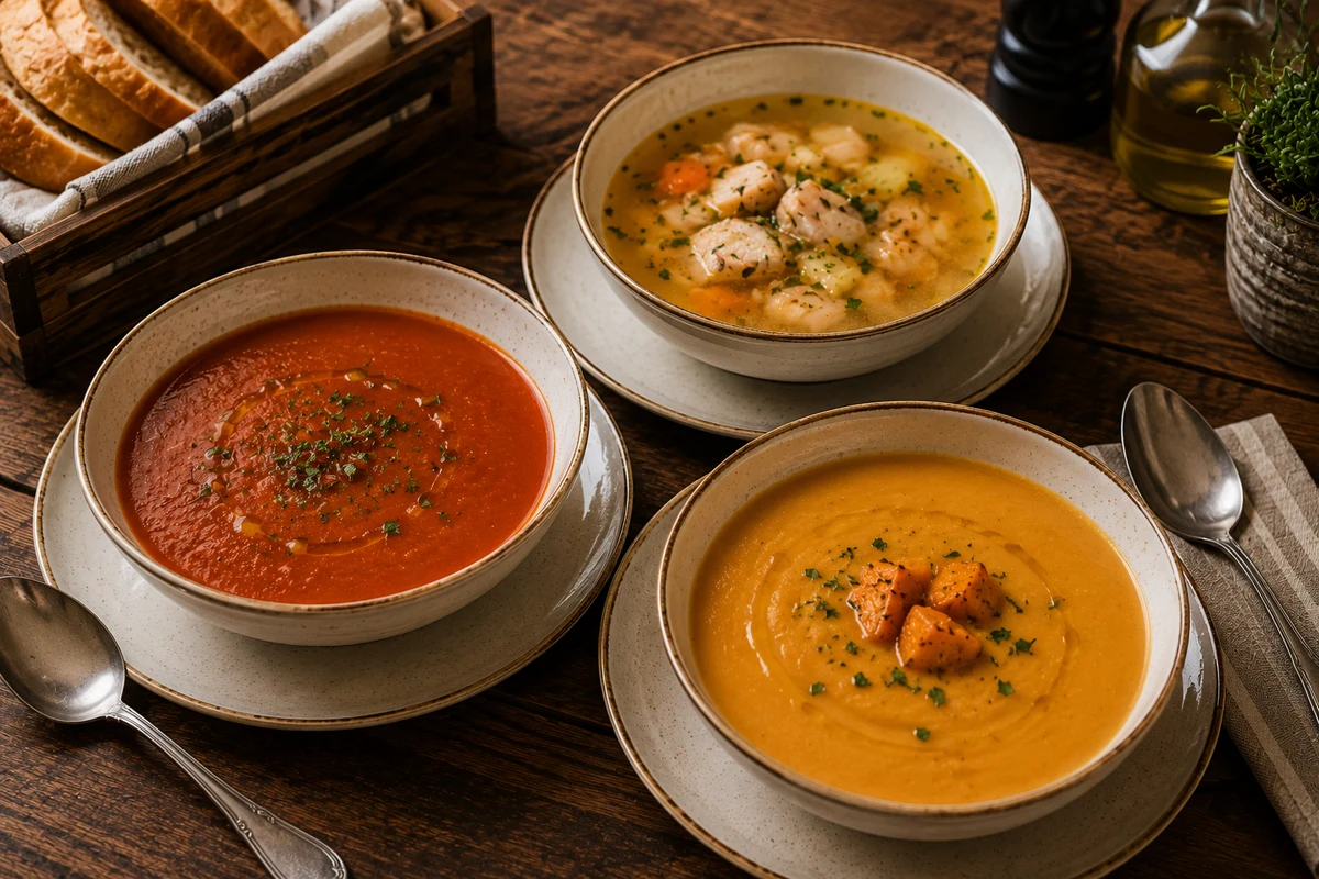Suppen bei Miki's Food & Bar in Trogir